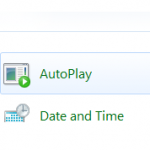 Control Panel AutoPlay link Control Panel AutoPlay link