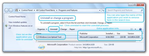 pit-uninstall-remove-application-windows-7 Uninstall or Remove application window in Windows 7