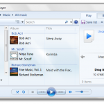 Windows Media Player 12 Screen Windows Media Player 12 Screen