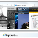 Internet Explorer 9 Beauty of the web