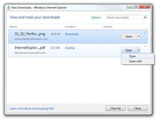 Internet Explorer 9 Download Manager Internet Explorer 9 Download Manager