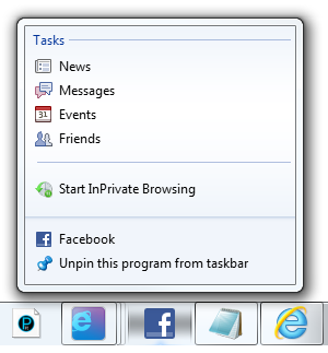 Internet Explorer 9 website Pinned Internet Explorer 9 website Pinned
