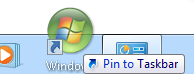 Drag and Ping to the taskbar Drag and Ping to the taskbar
