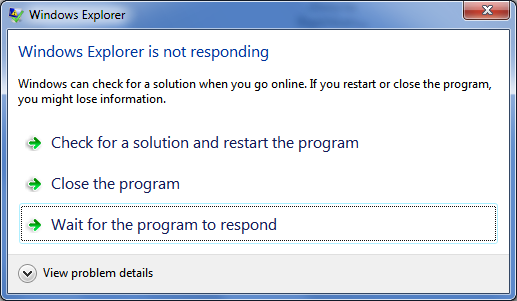 program metatrader 4 not responding