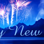 Happy New Year fireworks Happy New Year fireworks