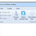 Windows Live Photo Gallery 2011