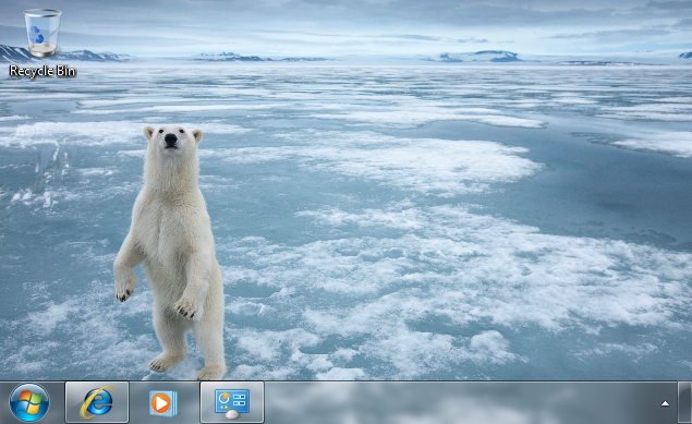 Arctic Windows 7 theme Arctic Windows 7 theme
