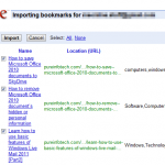 Importing Delicious bookmarks to Google Bookmarks Importing Delicious bookmarks to Google Bookmarks