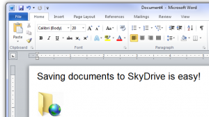 Microsoft Office 2010 - Skydrive