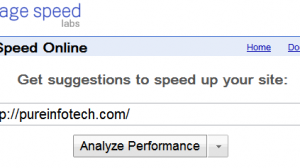 Google - Page Speed Online