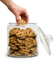 Hand stealing cookies