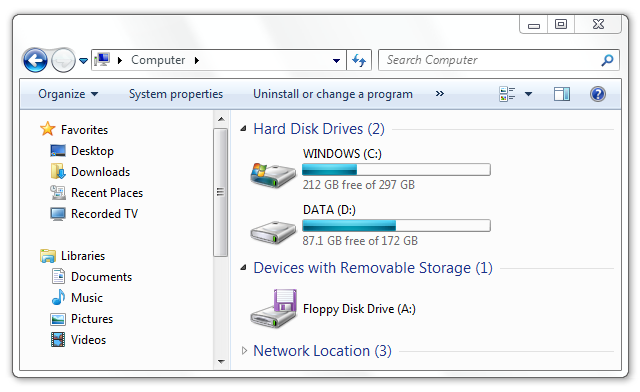 Windows 7 - Computer