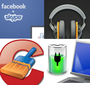 Facebook Google CCleaner Windows
