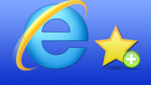 IE9 Favorites