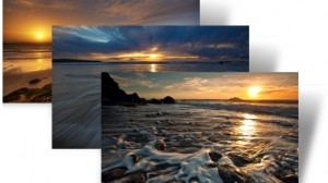 Beach Sunsets theme for Windows 7