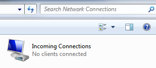Windows 7 - Incoming connections