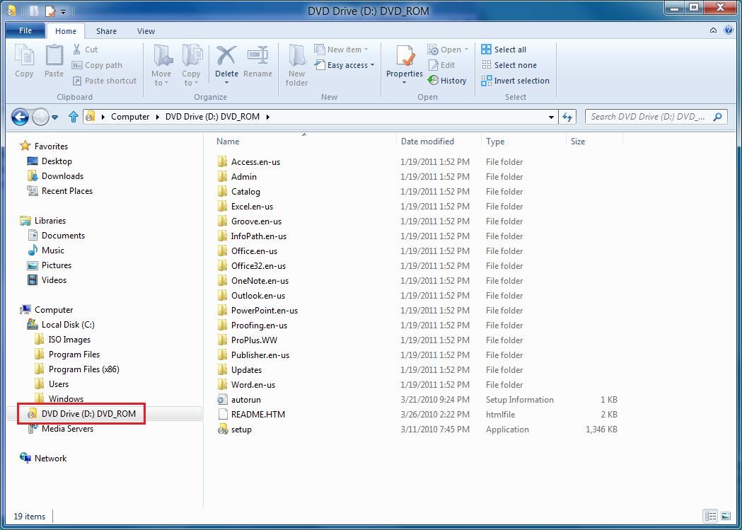 Windows 8 - Mounted ISO appears as a new drive letter Windows 8 - Mounted ISO appears as a new drive letter
