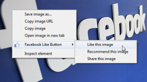 Facebook Like Button - Chrome Extension