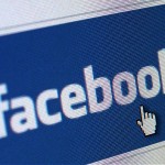 Facebook logo - Blue and White Facebook logo - Blue and White