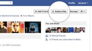 Facebook - Subscribe