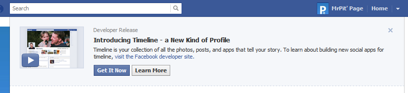 Facebook Timeline - Invite: Get It Now
