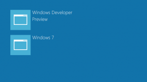 Windows 8 Dual-Boot - Choose an operating system