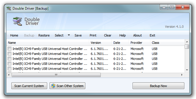 Backup Windows Drivers with Double Drivers Backup Windows Drivers with Double Drivers