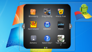 BlueStacts runs Android apps on Windows 7