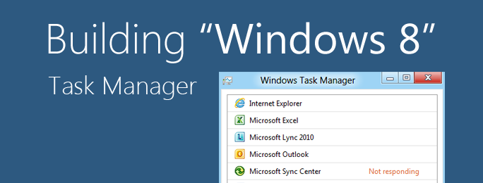 Windows 8 Task Manager