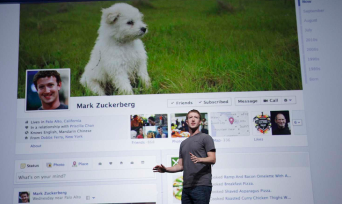 Facebook Timeline - Mark Zuckerberg Conference