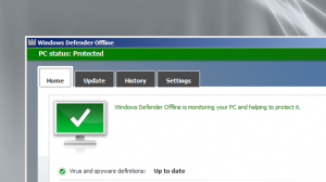 Microsoft Standalone System Sweeper - Windows Defender Offline