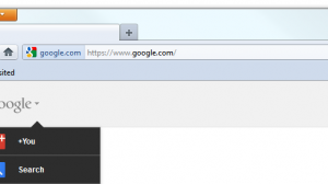 New Google Bar Firefox