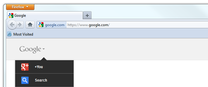 New Google Bar Firefox