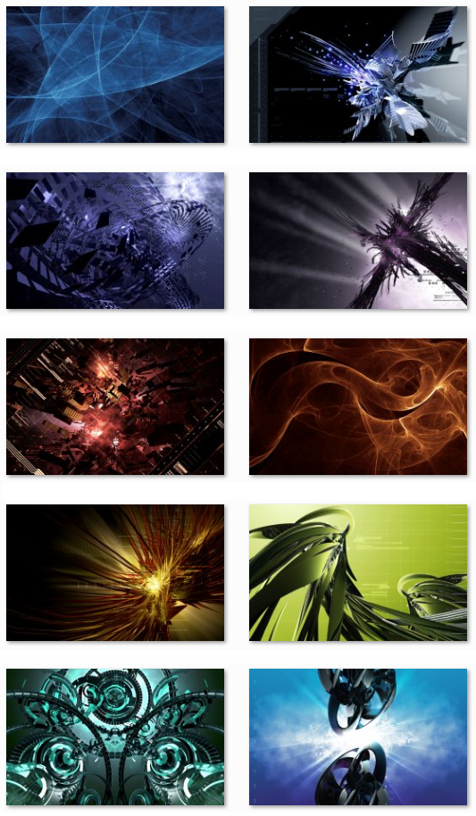 Download Abstract Dark theme for Windows 7 « Pureinfotech