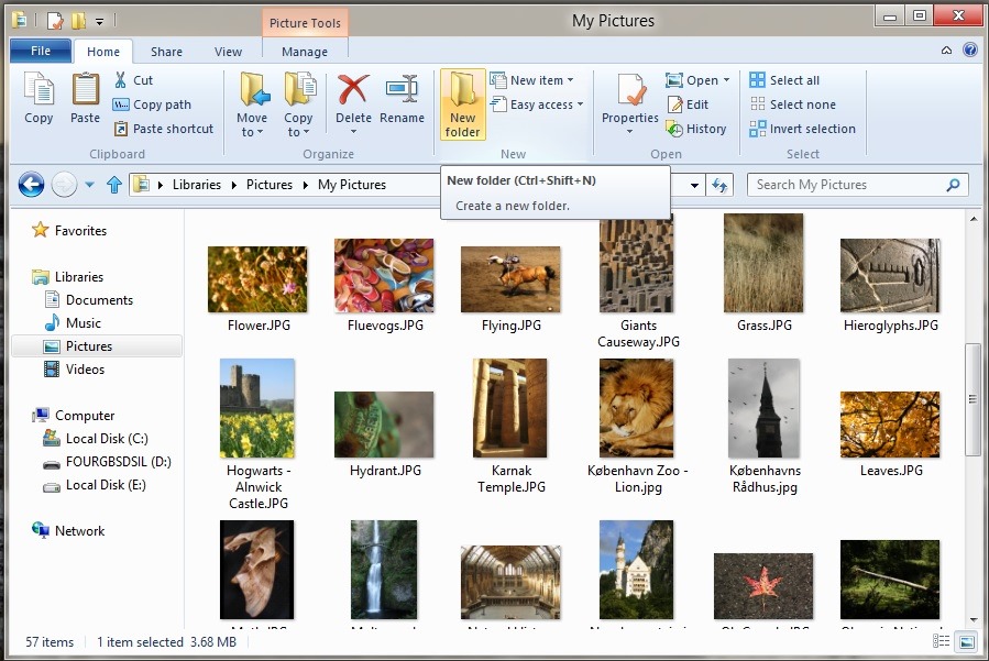 Tooltips - Windows 8