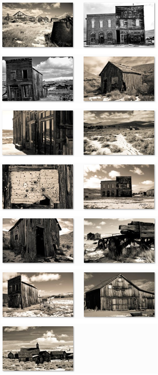 Ghost Town wallpapers Ghost Town wallpapers - Side by side buildings, Bodie, California; Wobbly house, Bodie, California, U.S. (IR); Bodie Ghost Town, California, U.S.