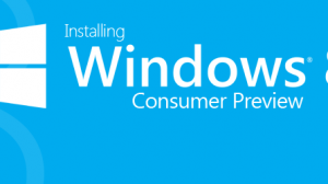 Install Windows 8 Consumer Preview