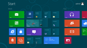 Rearrange tile - Start Screen - Windows 8