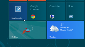 Open Windows 8 pinned website tiles on desktop IE