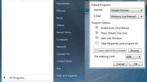 Start button and Start menu in Windows 8