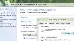 CHKDSK in Windows 8