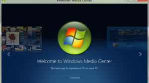 Media Center Windows 8