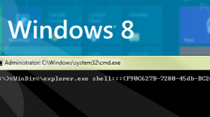 Shell command Windows 8