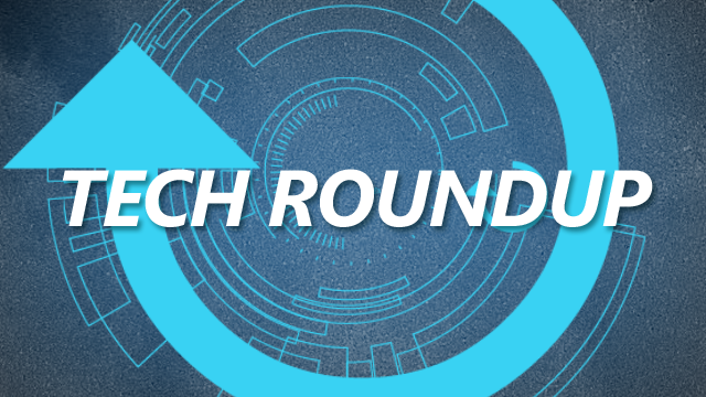 Tech roundup dark blue