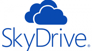 SkyDrive logo blue
