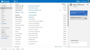 Outlook Metro style Inbox