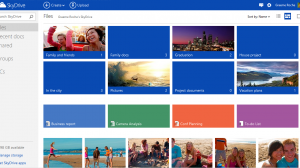 New SkyDrive Home
