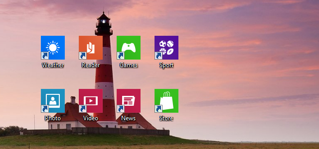 Windows Desktop shortcuts