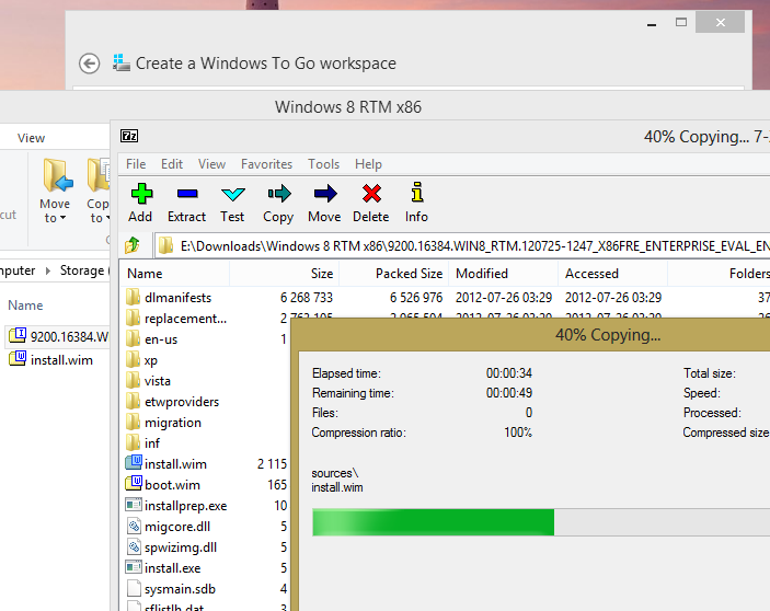 Extract Install.wim image Extract Install.wim image