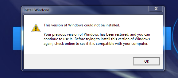 Restore Windows 8 to a previous version